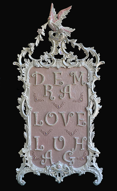 Dream, Love and Laugh / Black Background